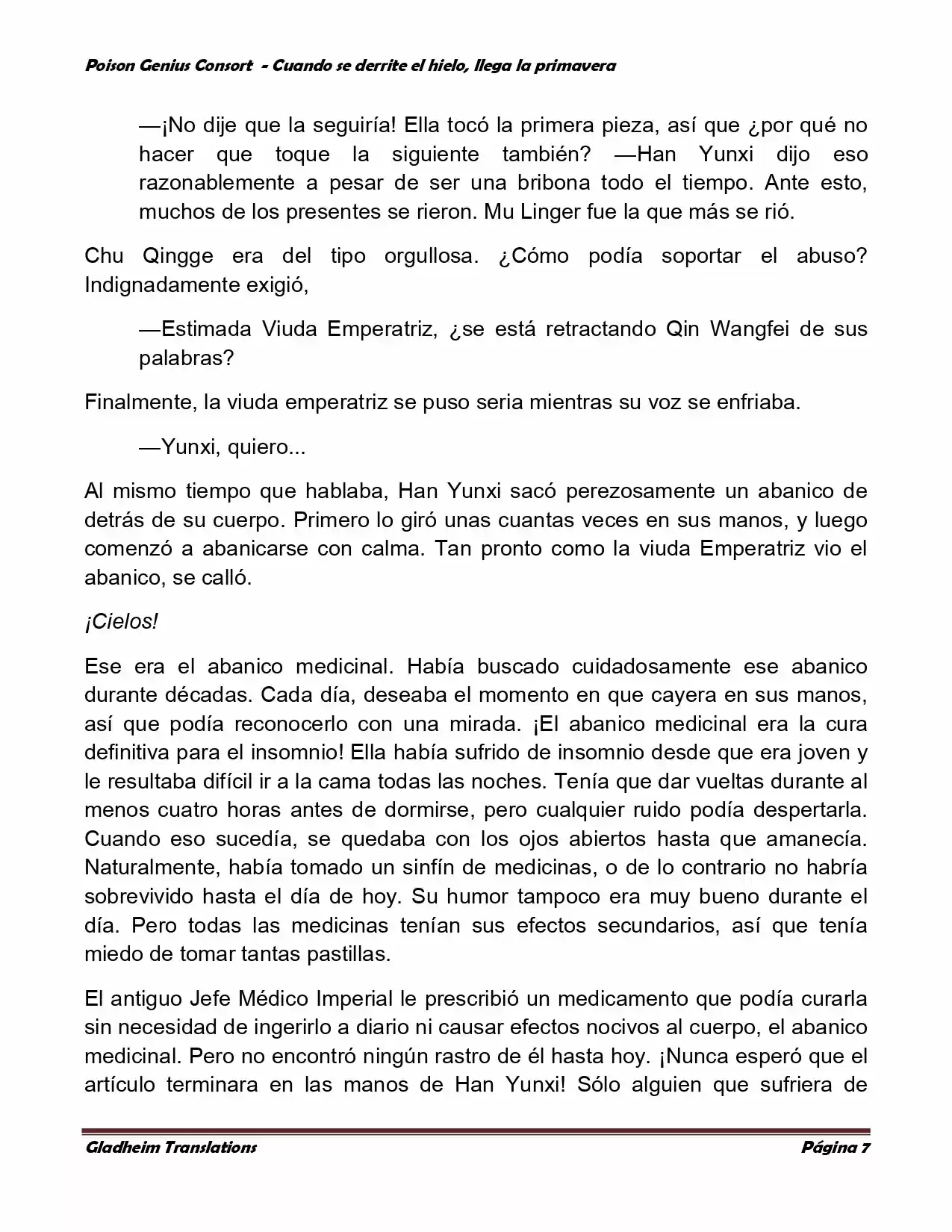 Poison Genious Consort (Novela) - Capítulo 312 - Página 1 - LectorTMOo