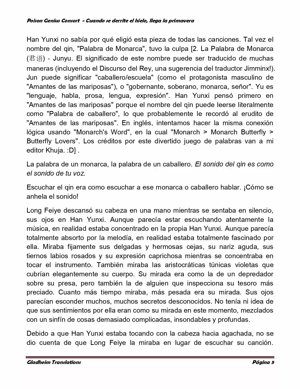 Poison Genious Consort (Novela) - Capítulo 314 - Página 4 - LectorTMOo