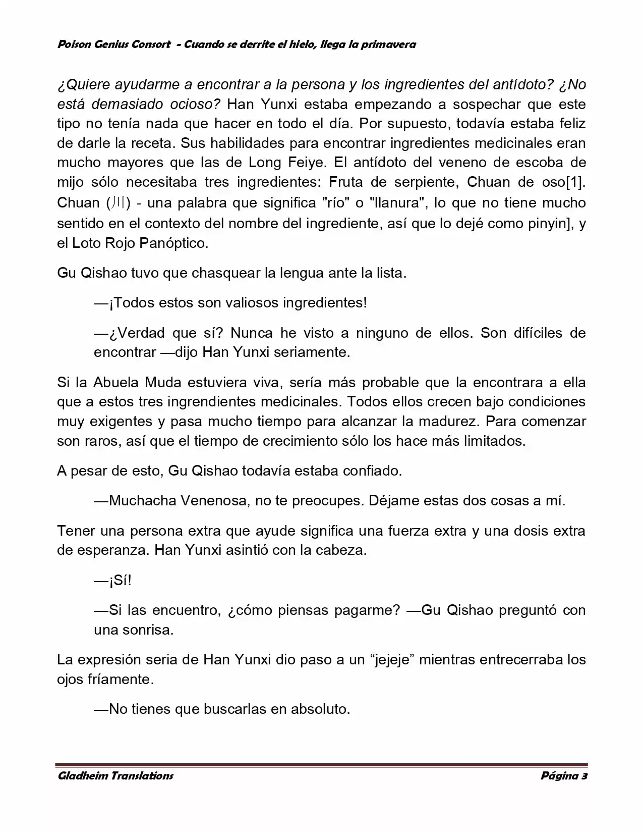 Poison Genious Consort (Novela) - Capítulo 317 - Página 2 - LectorTMOo