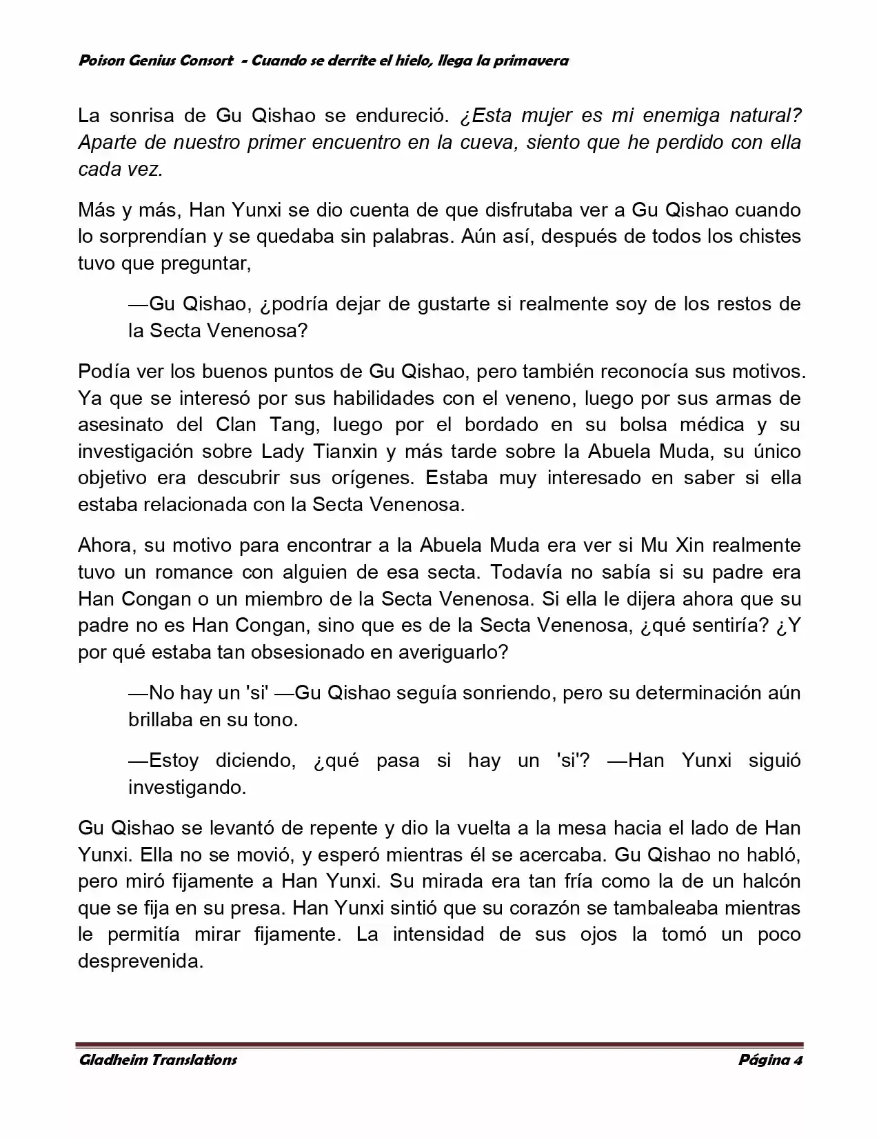Poison Genious Consort (Novela) - Capítulo 317 - Página 3 - LectorTMOo
