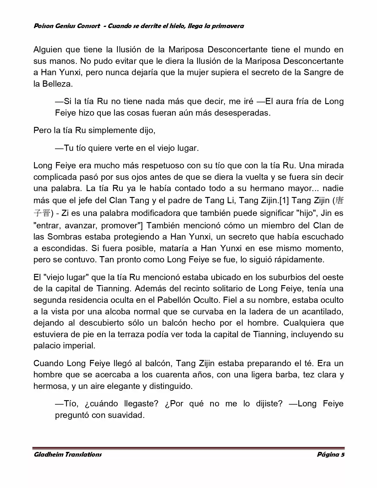 Poison Genious Consort (Novela) - Capítulo 318 - Página 4 - LectorTMOo