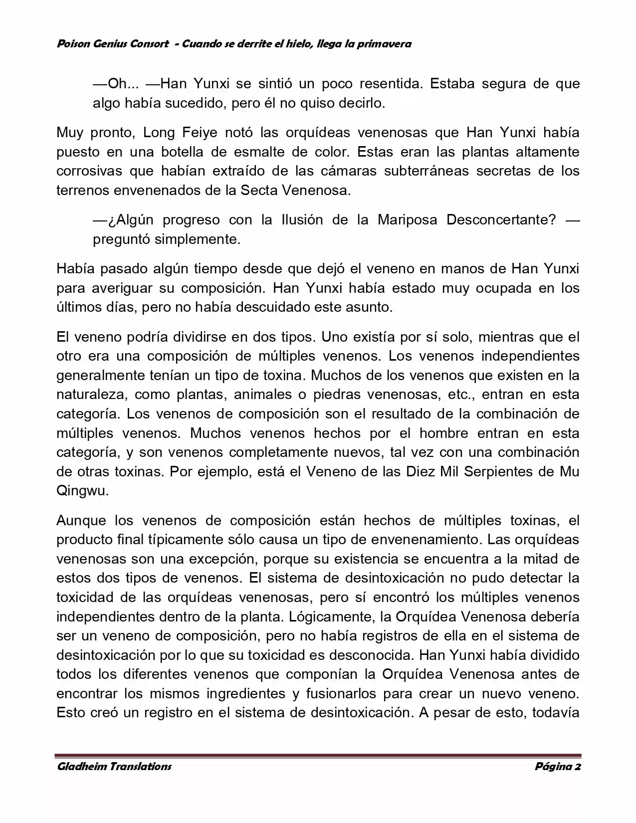 Poison Genious Consort (Novela) - Capítulo 319 - Página 1 - LectorTMOo