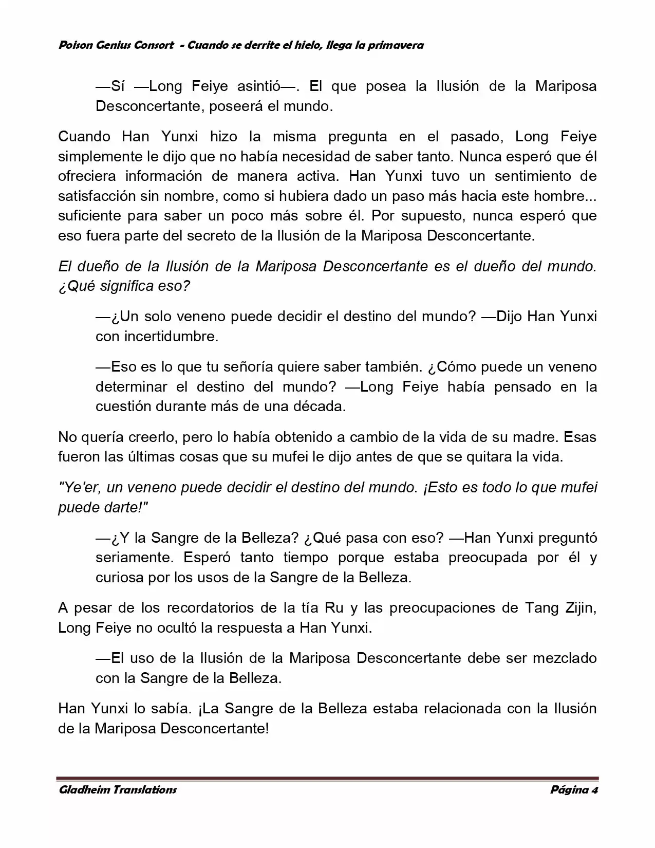 Poison Genious Consort (Novela) - Capítulo 319 - Página 3 - LectorTMOo