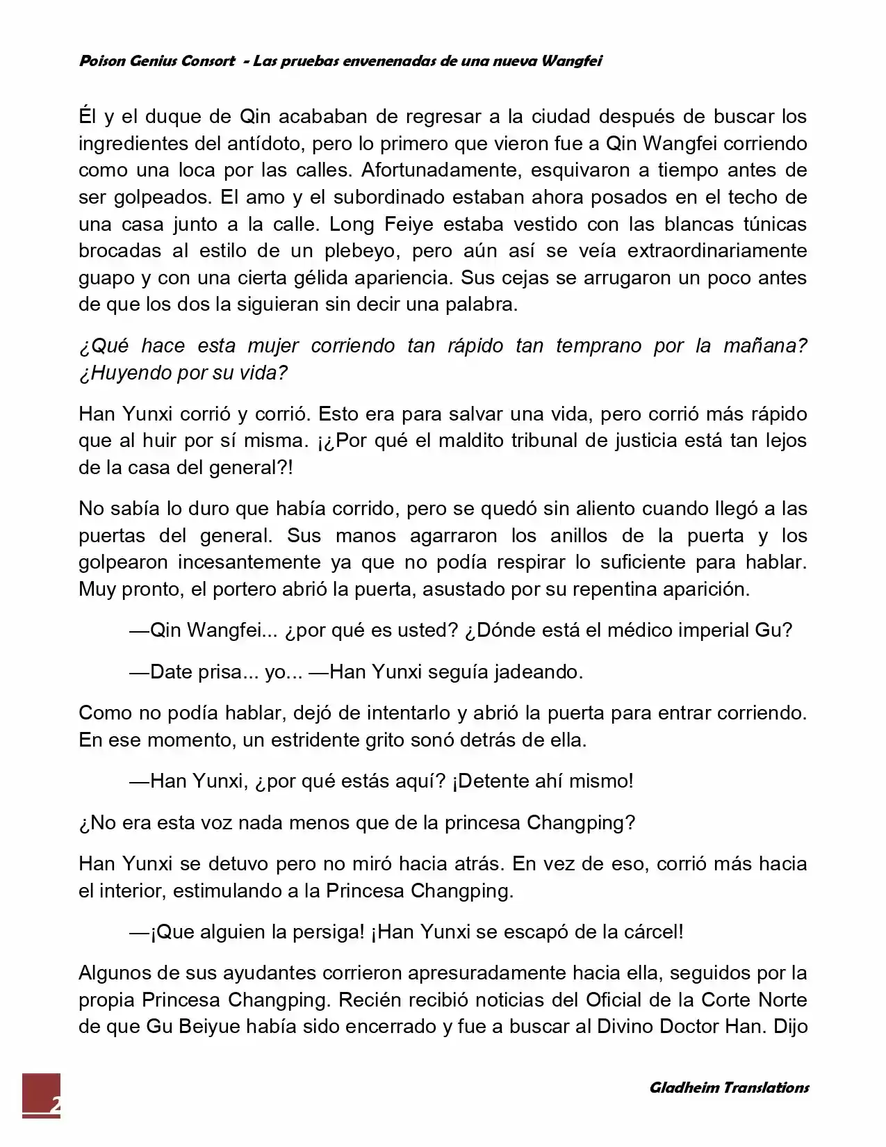 Poison Genious Consort (Novela) - Capítulo 32 - Página 2 - LectorTMOo