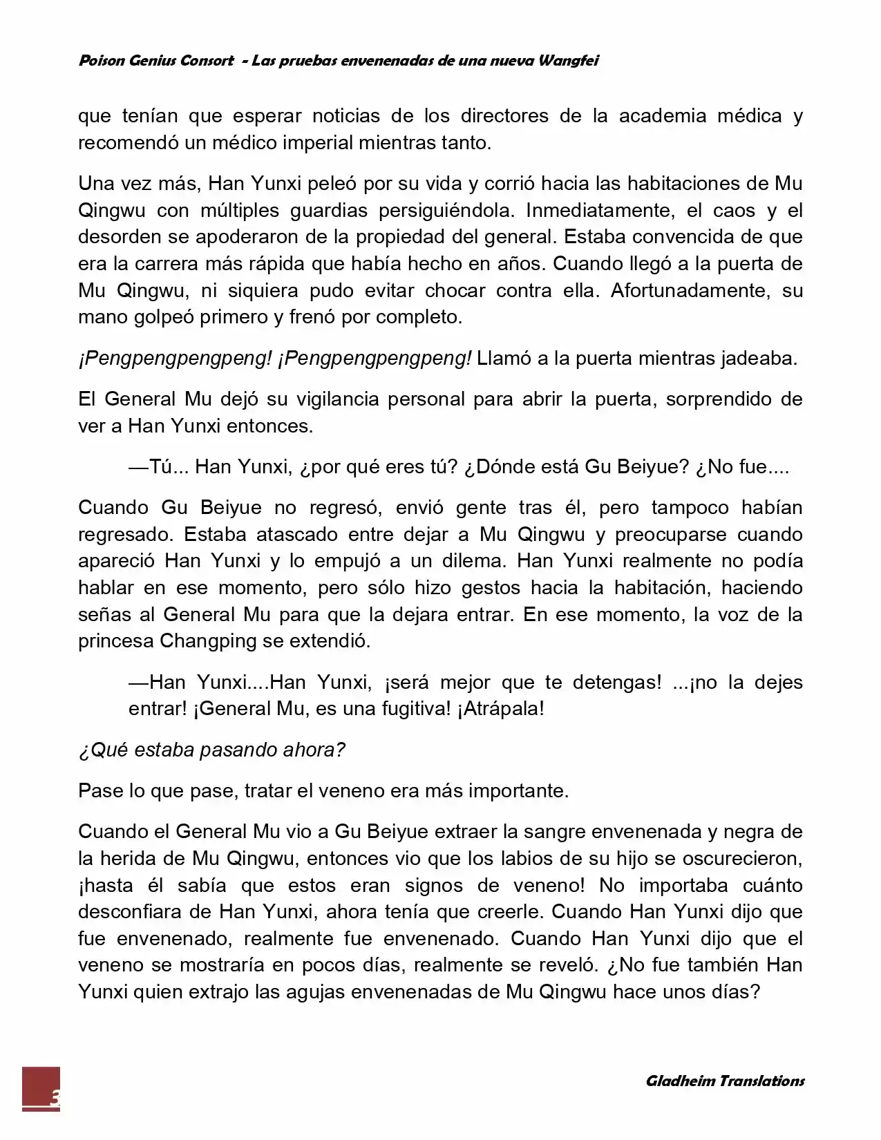 Poison Genious Consort (Novela) - Capítulo 32 - Página 3 - LectorTMOo
