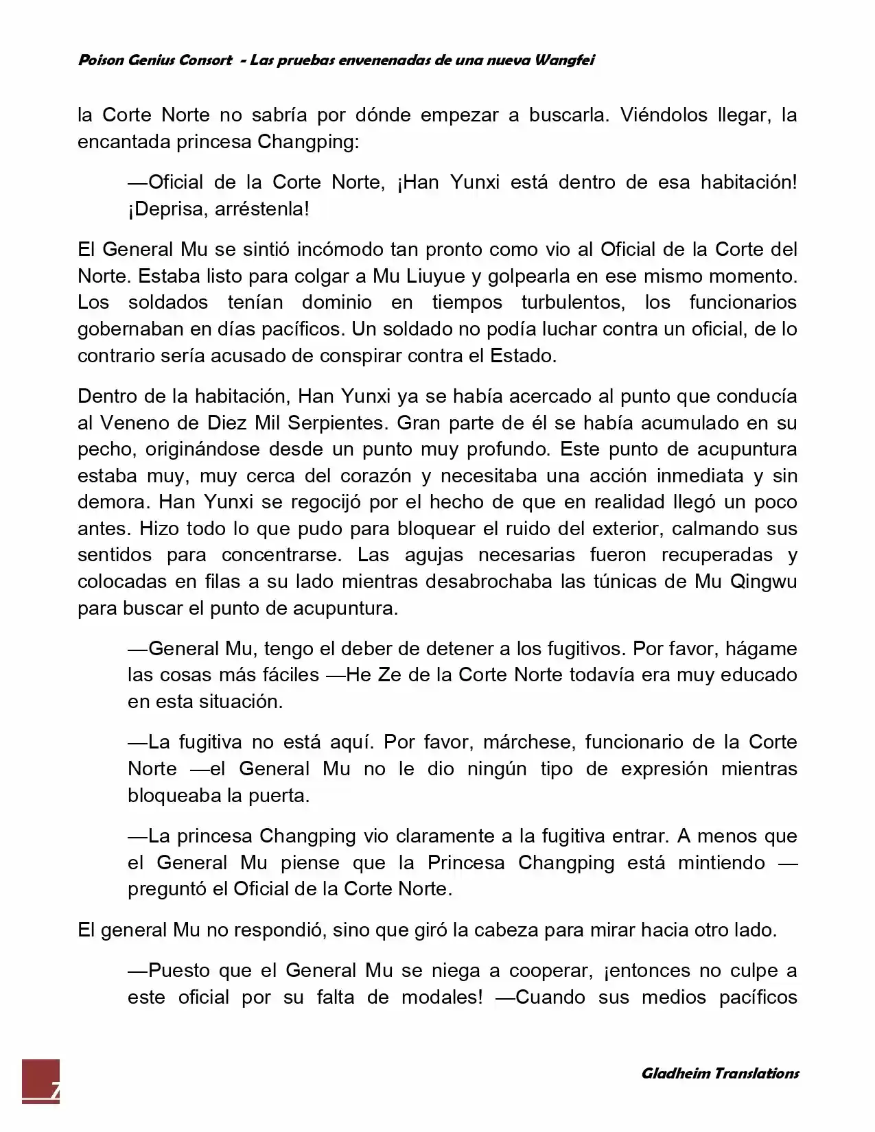 Poison Genious Consort (Novela) - Capítulo 32 - Página 7 - LectorTMOo