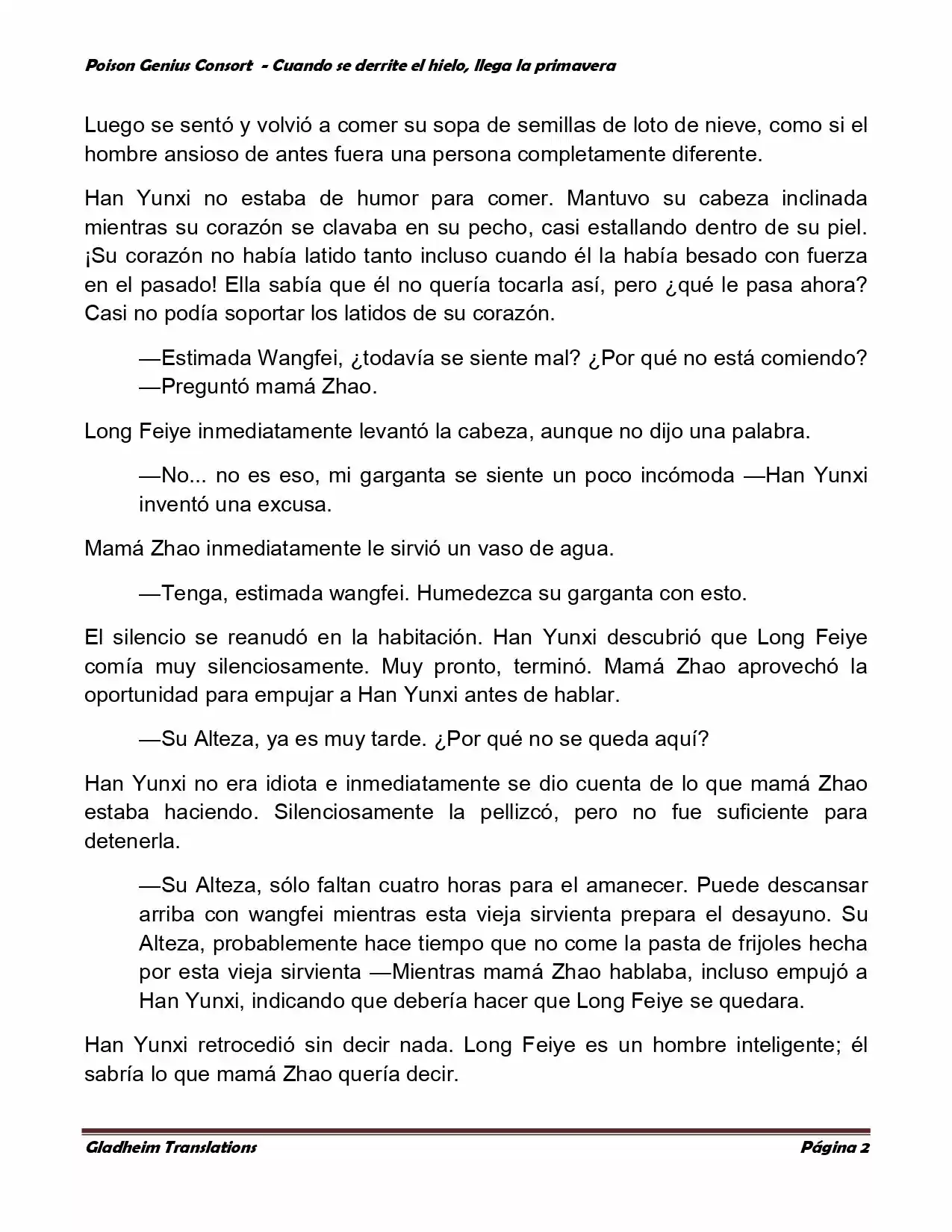 Poison Genious Consort (Novela) - Capítulo 320 - Página 1 - LectorTMOo