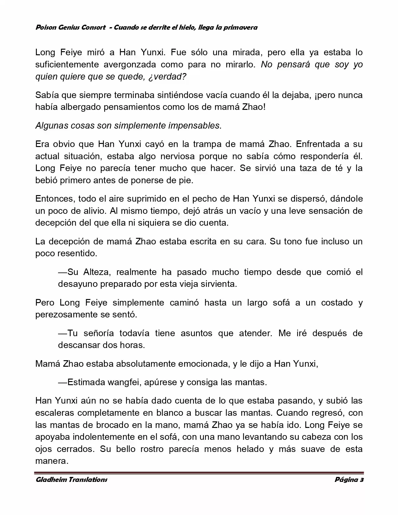 Poison Genious Consort (Novela) - Capítulo 320 - Página 2 - LectorTMOo