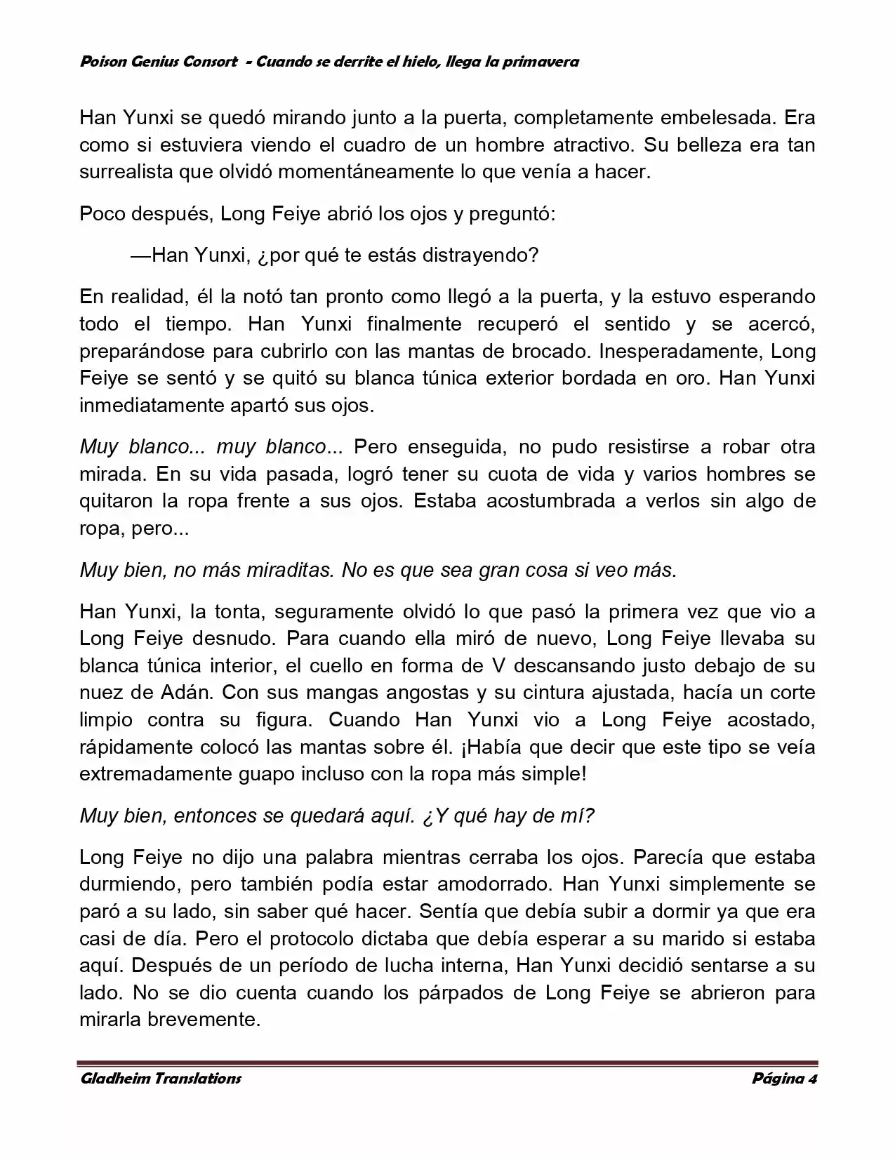 Poison Genious Consort (Novela) - Capítulo 320 - Página 3 - LectorTMOo