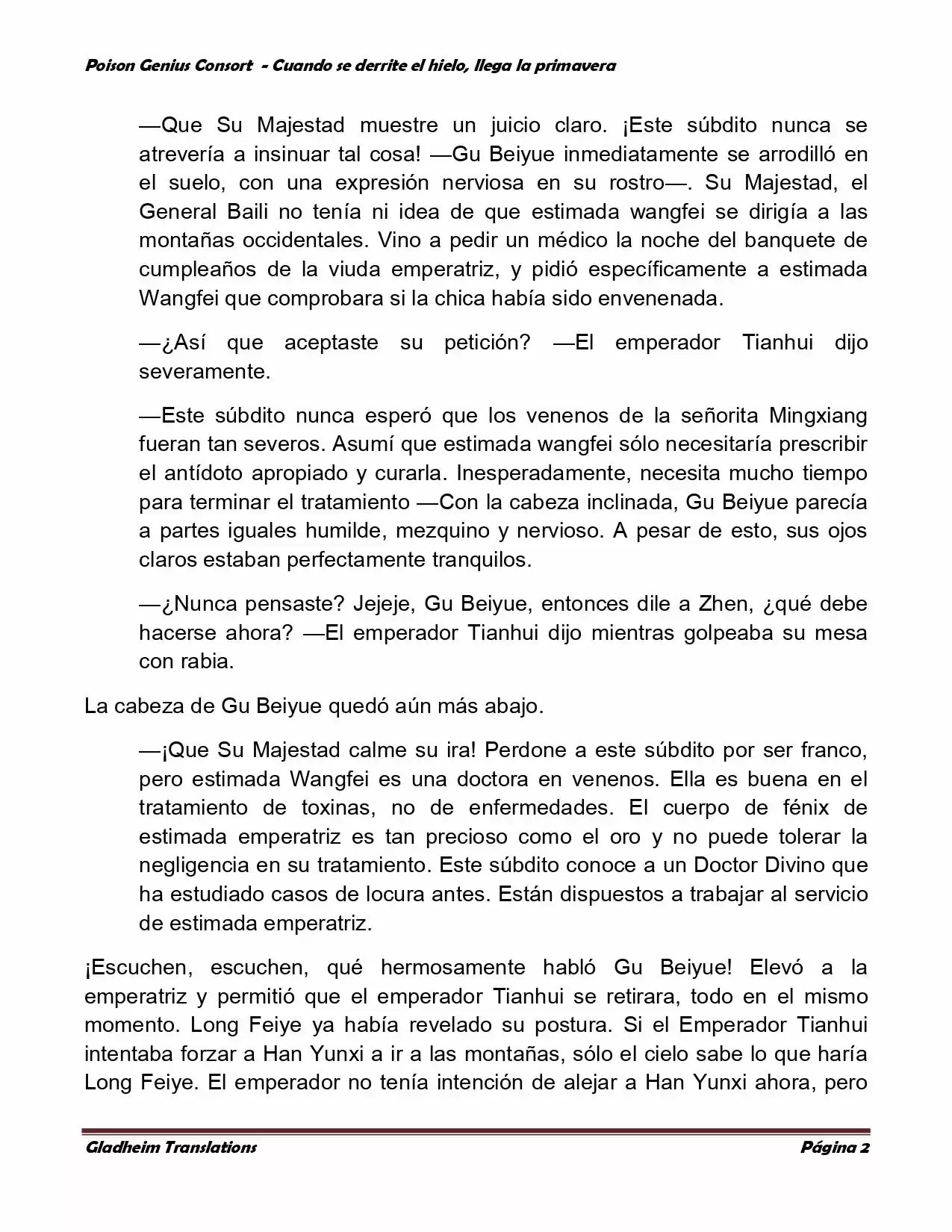 Poison Genious Consort (Novela) - Capítulo 321 - Página 1 - LectorTMOo