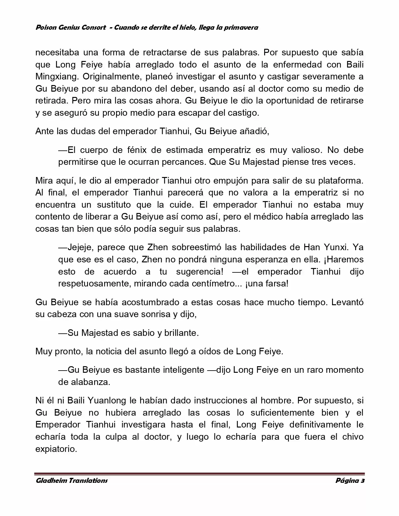 Poison Genious Consort (Novela) - Capítulo 321 - Página 2 - LectorTMOo