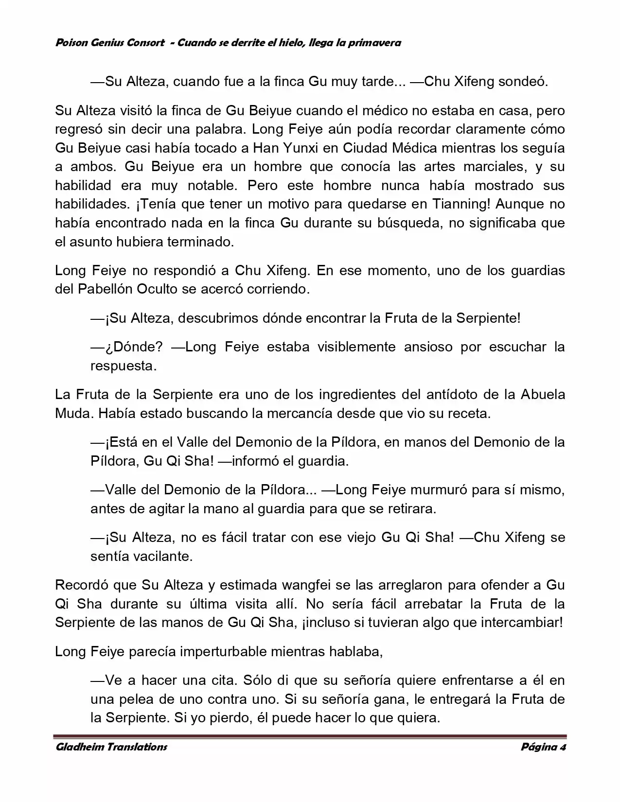 Poison Genious Consort (Novela) - Capítulo 321 - Página 3 - LectorTMOo