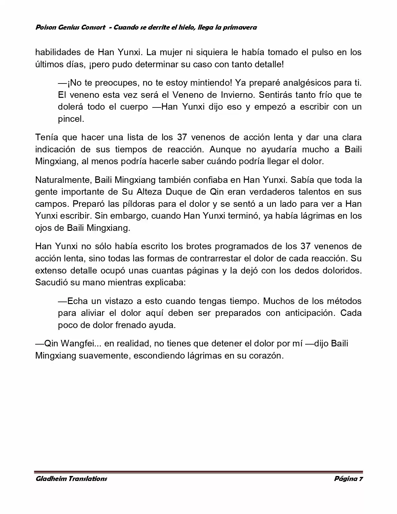 Poison Genious Consort (Novela) - Capítulo 321 - Página 6 - LectorTMOo