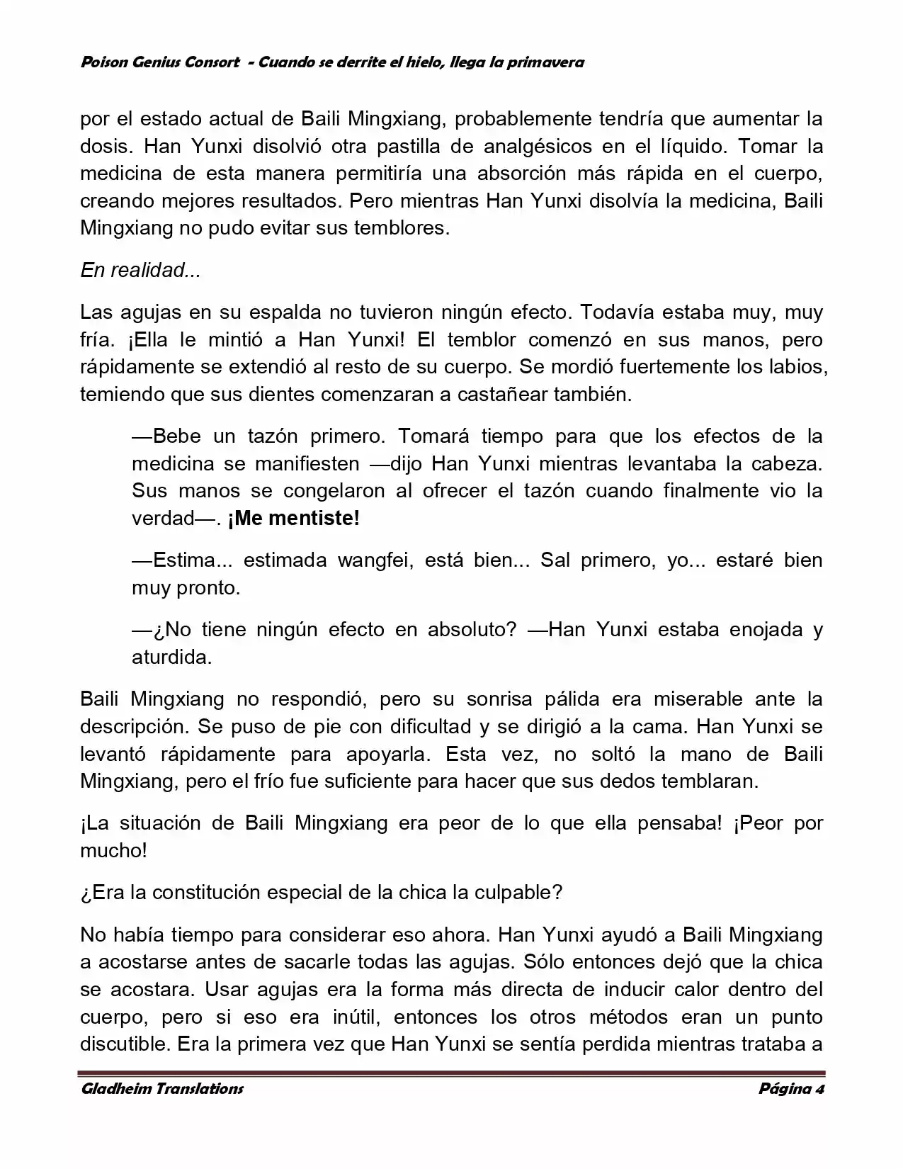 Poison Genious Consort (Novela) - Capítulo 322 - Página 3 - LectorTMOo