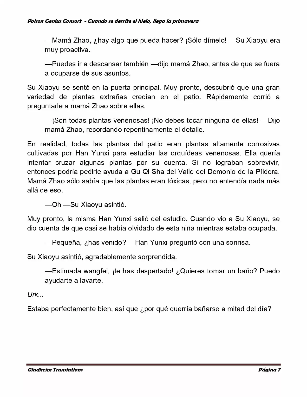 Poison Genious Consort (Novela) - Capítulo 322 - Página 6 - LectorTMOo