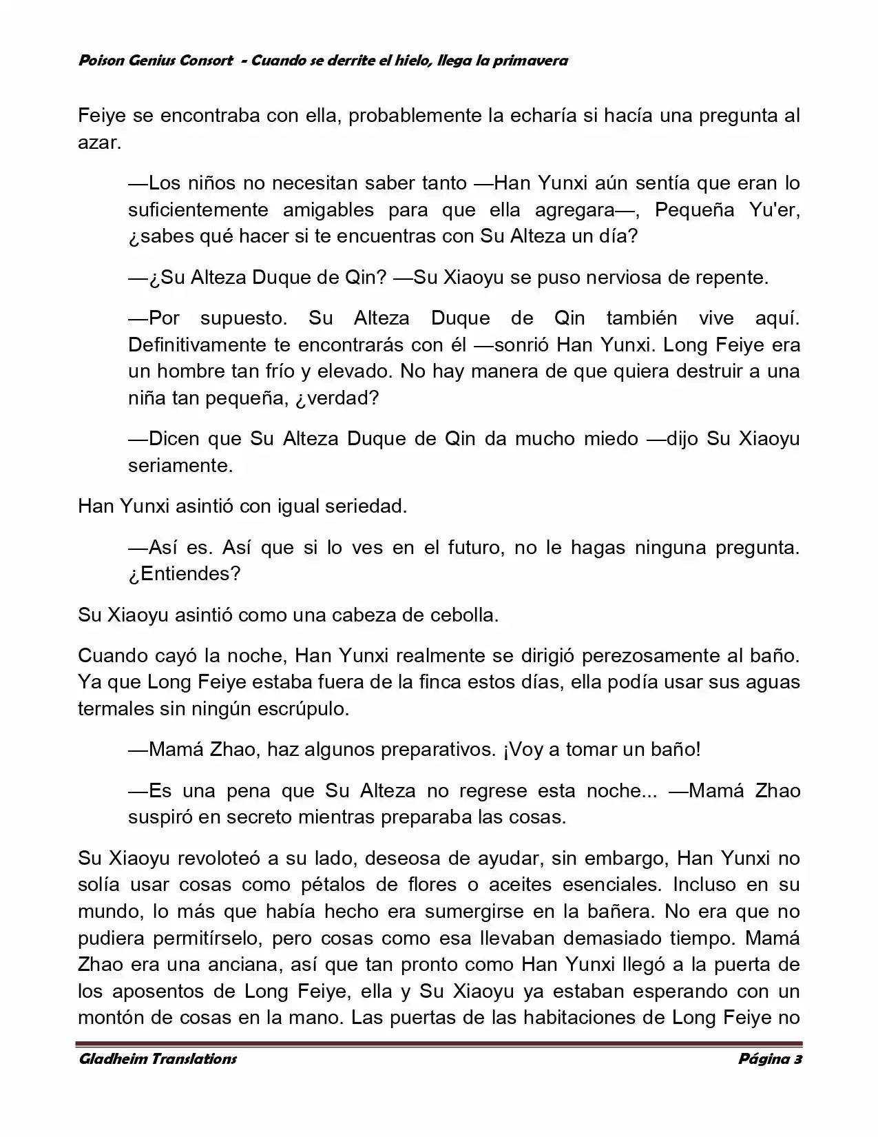 Poison Genious Consort (Novela) - Capítulo 323 - Página 2 - LectorTMOo