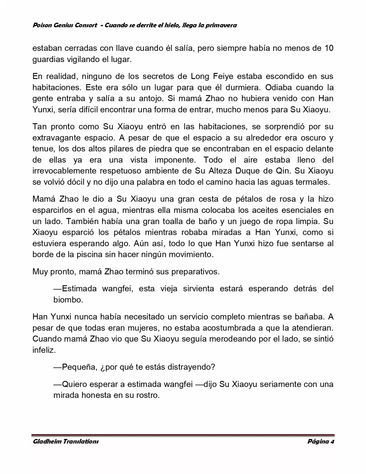 Poison Genious Consort (Novela) - Capítulo 323 - Página 3 - LectorTMOo