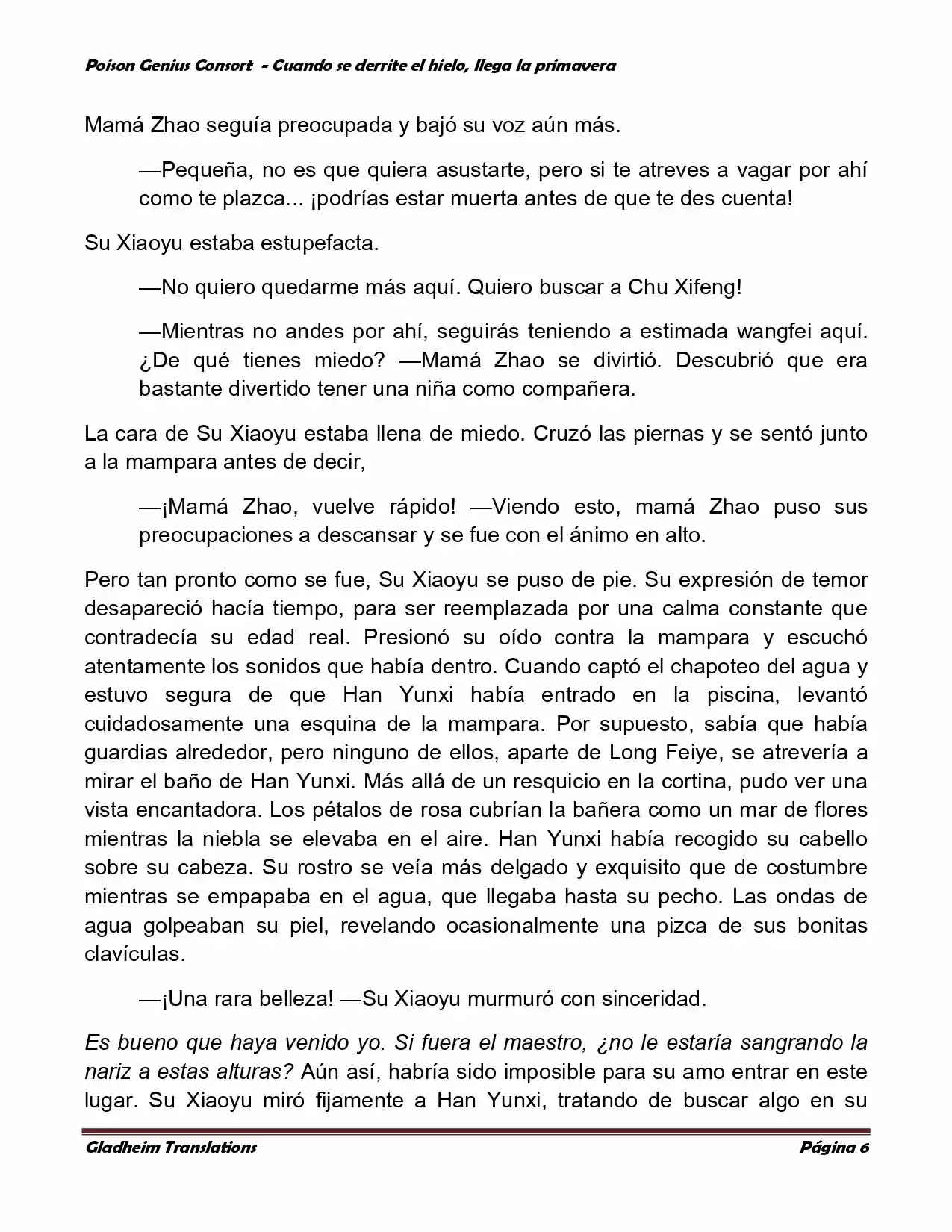Poison Genious Consort (Novela) - Capítulo 323 - Página 5 - LectorTMOo
