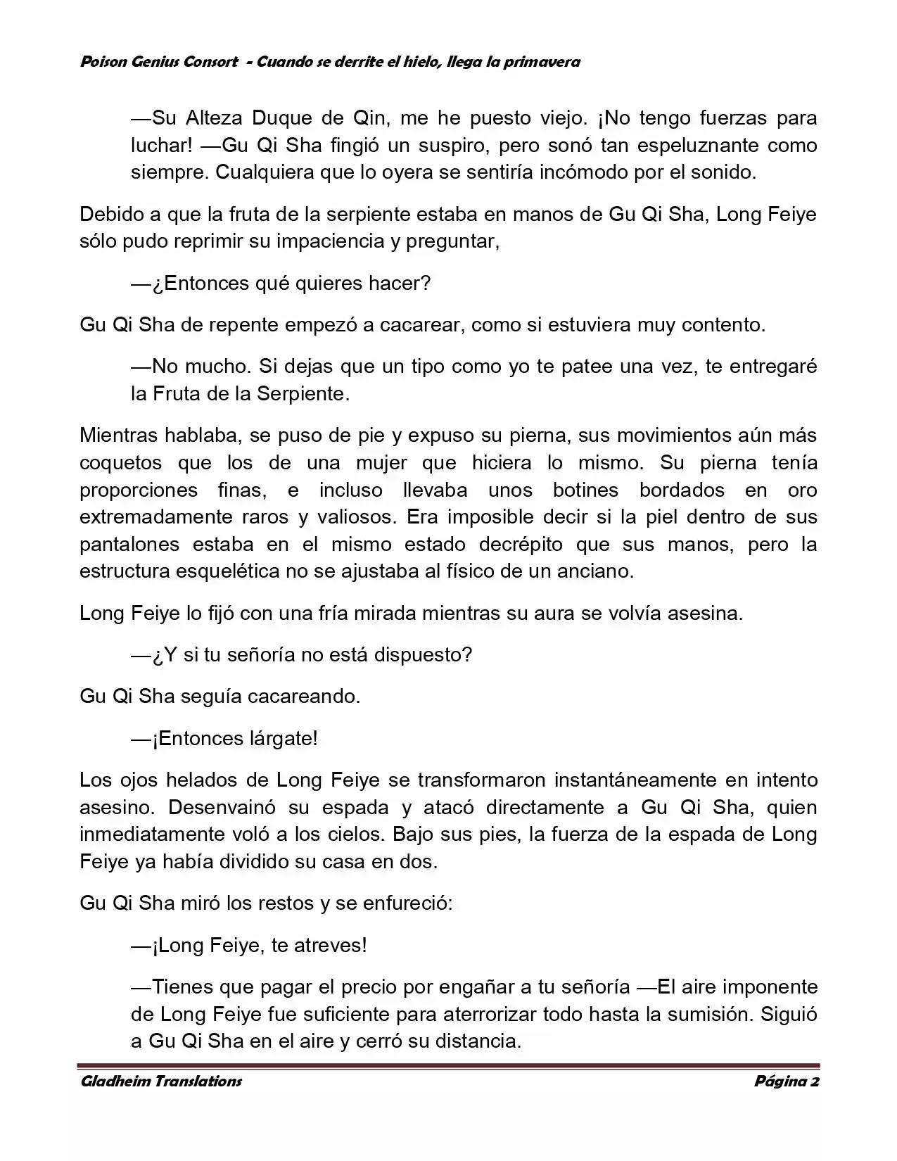 Poison Genious Consort (Novela) - Capítulo 324 - Página 1 - LectorTMOo