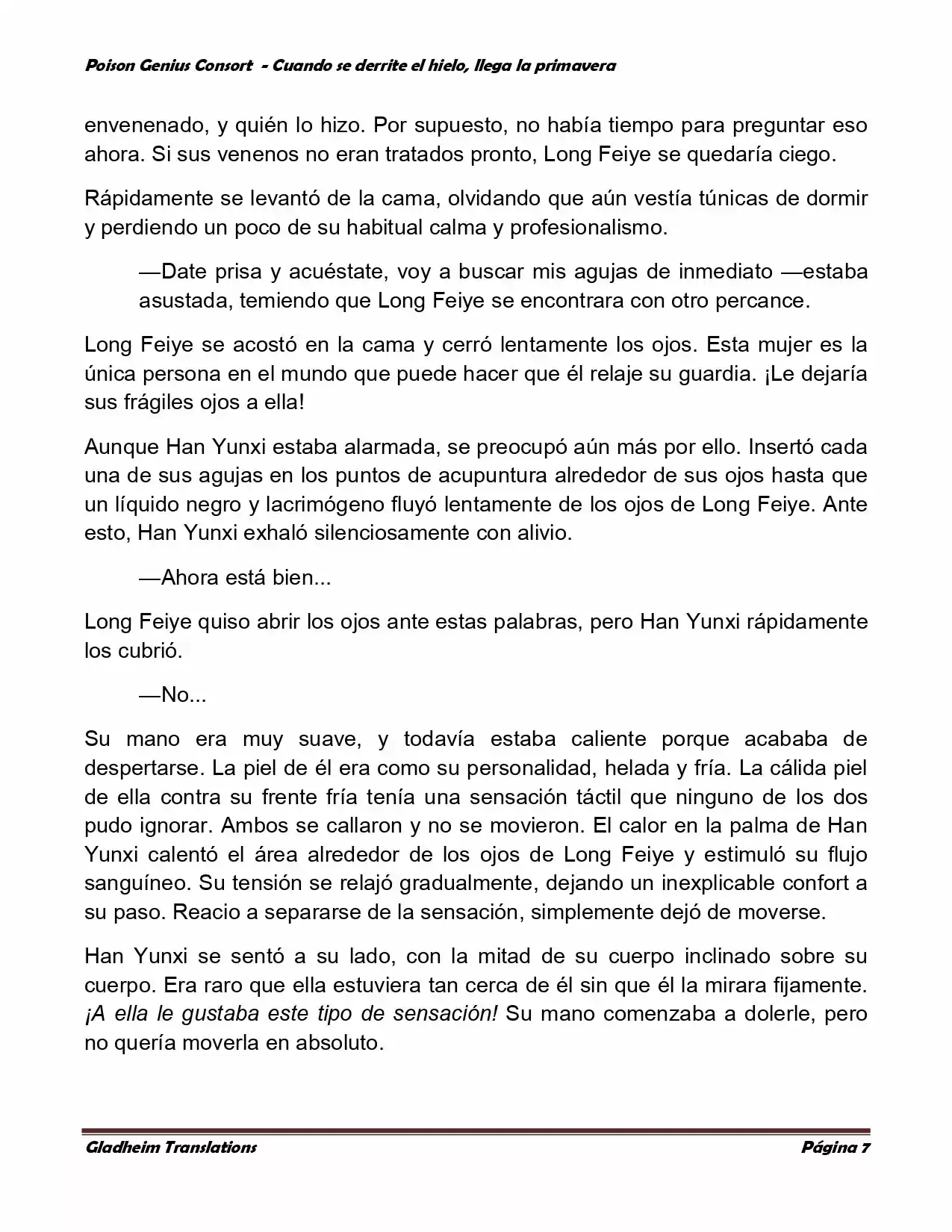 Poison Genious Consort (Novela) - Capítulo 324 - Página 6 - LectorTMOo