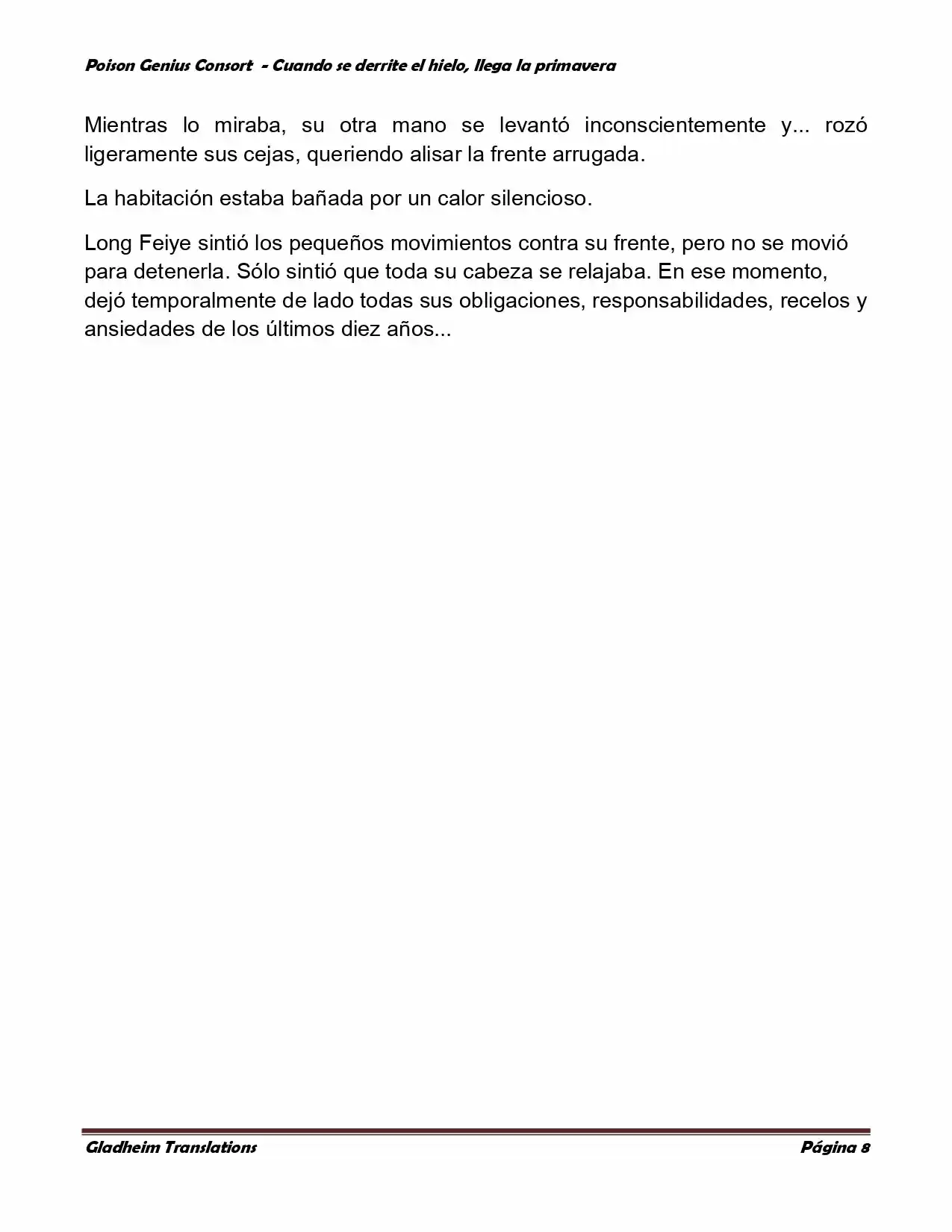 Poison Genious Consort (Novela) - Capítulo 324 - Página 7 - LectorTMOo