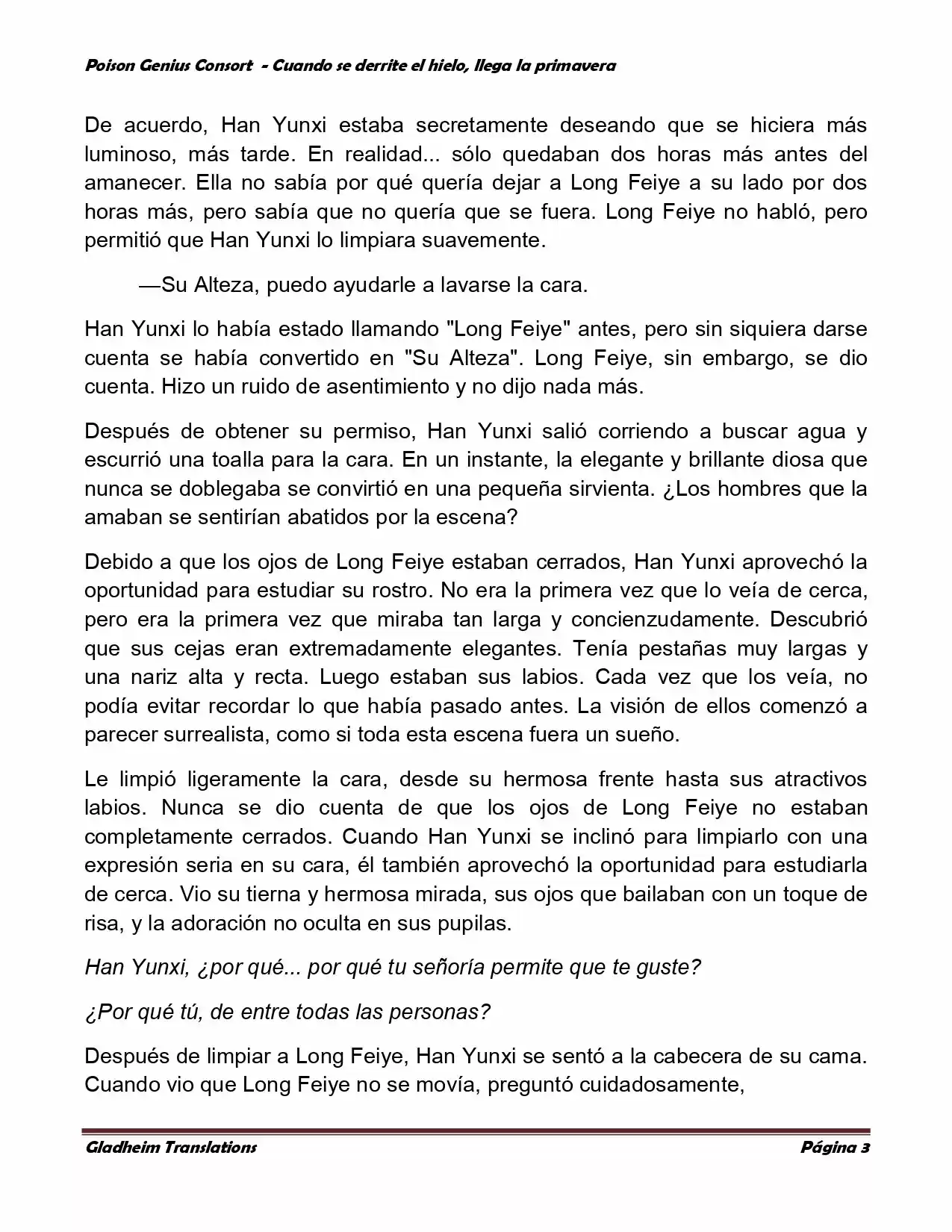 Poison Genious Consort (Novela) - Capítulo 325 - Página 3 - LectorTMOo