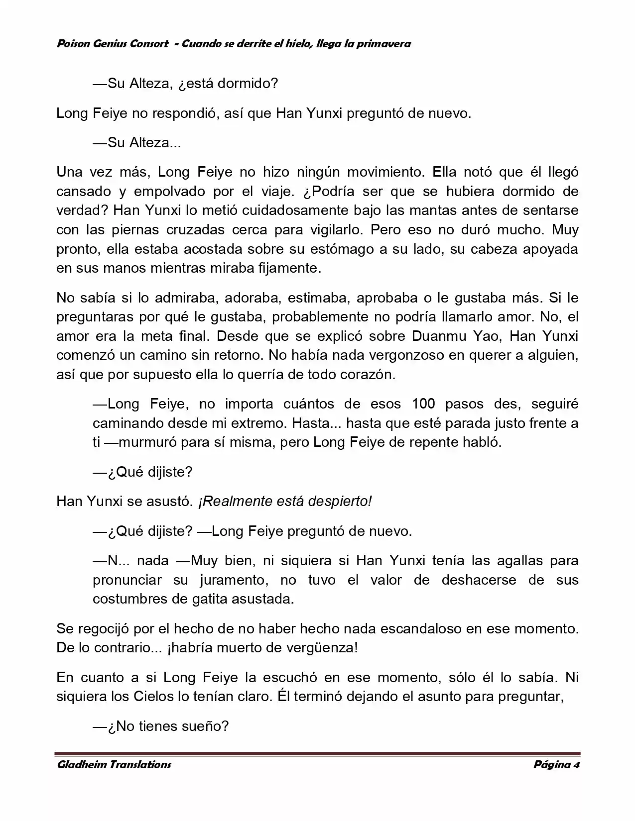 Poison Genious Consort (Novela) - Capítulo 325 - Página 4 - LectorTMOo