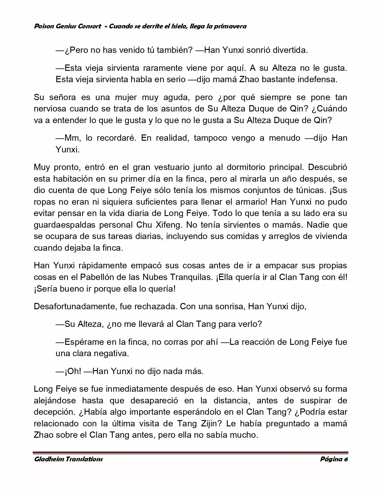 Poison Genious Consort (Novela) - Capítulo 334 - Página 2 - LectorTMOo