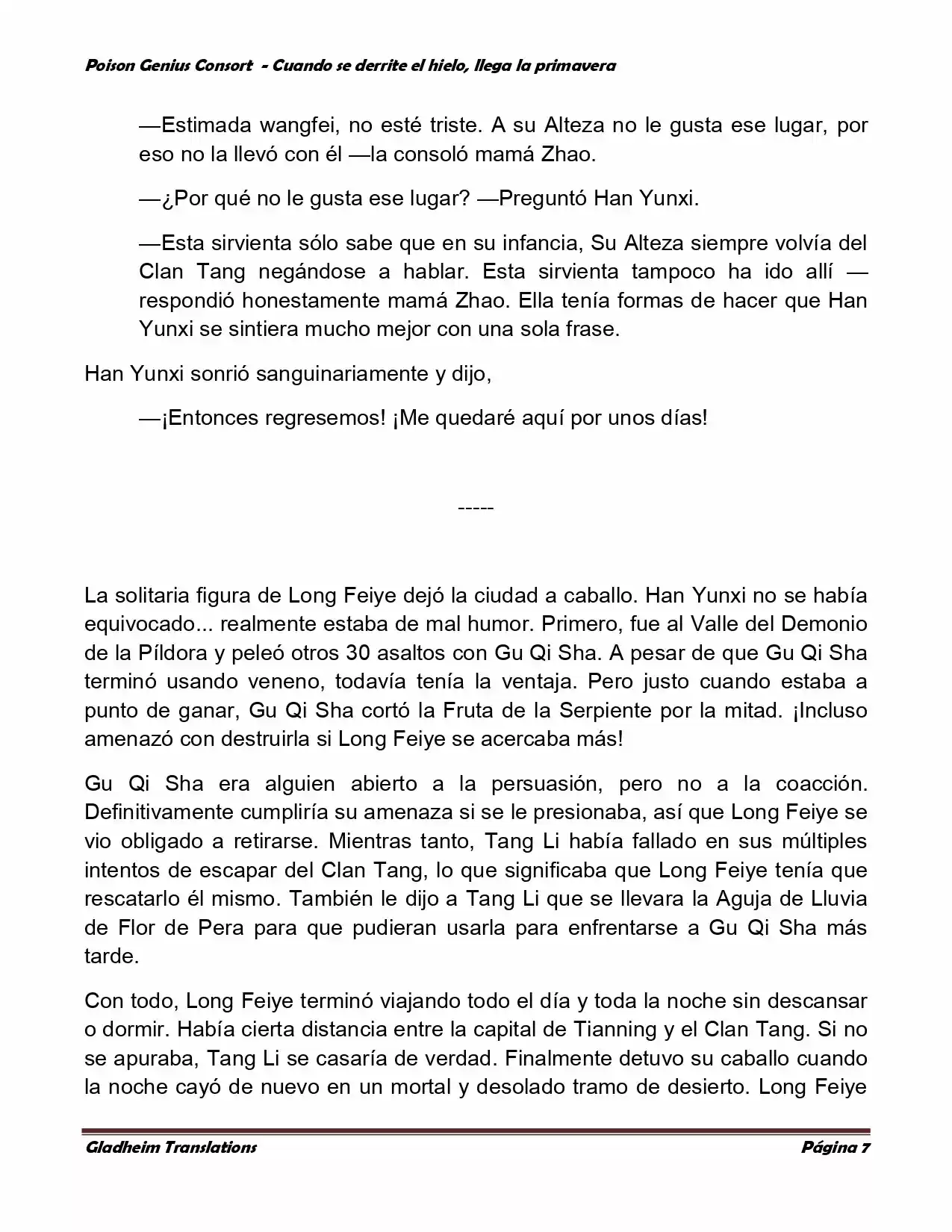 Poison Genious Consort (Novela) - Capítulo 334 - Página 3 - LectorTMOo