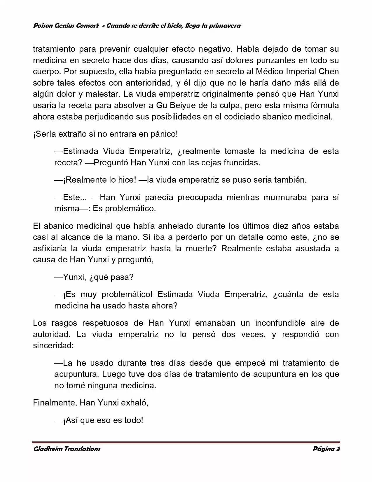 Poison Genious Consort (Novela) - Capítulo 336 - Página 3 - LectorTMOo