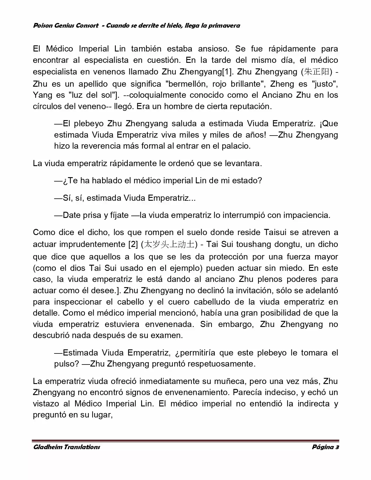 Poison Genious Consort (Novela) - Capítulo 339 - Página 3 - LectorTMOo