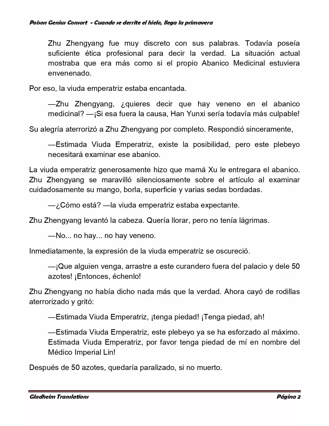 Poison Genious Consort (Novela) - Capítulo 340 - Página 2 - LectorTMOo