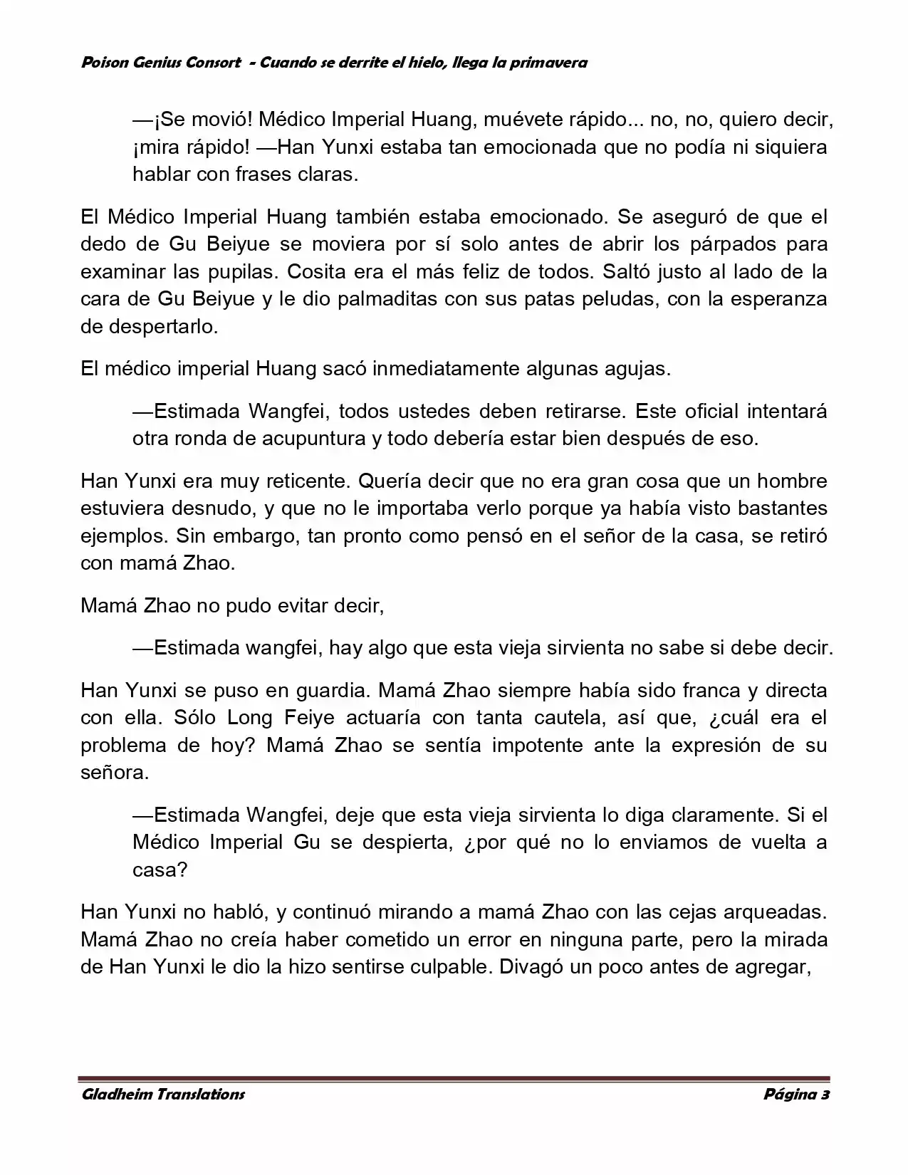 Poison Genious Consort (Novela) - Capítulo 341 - Página 3 - LectorTMOo