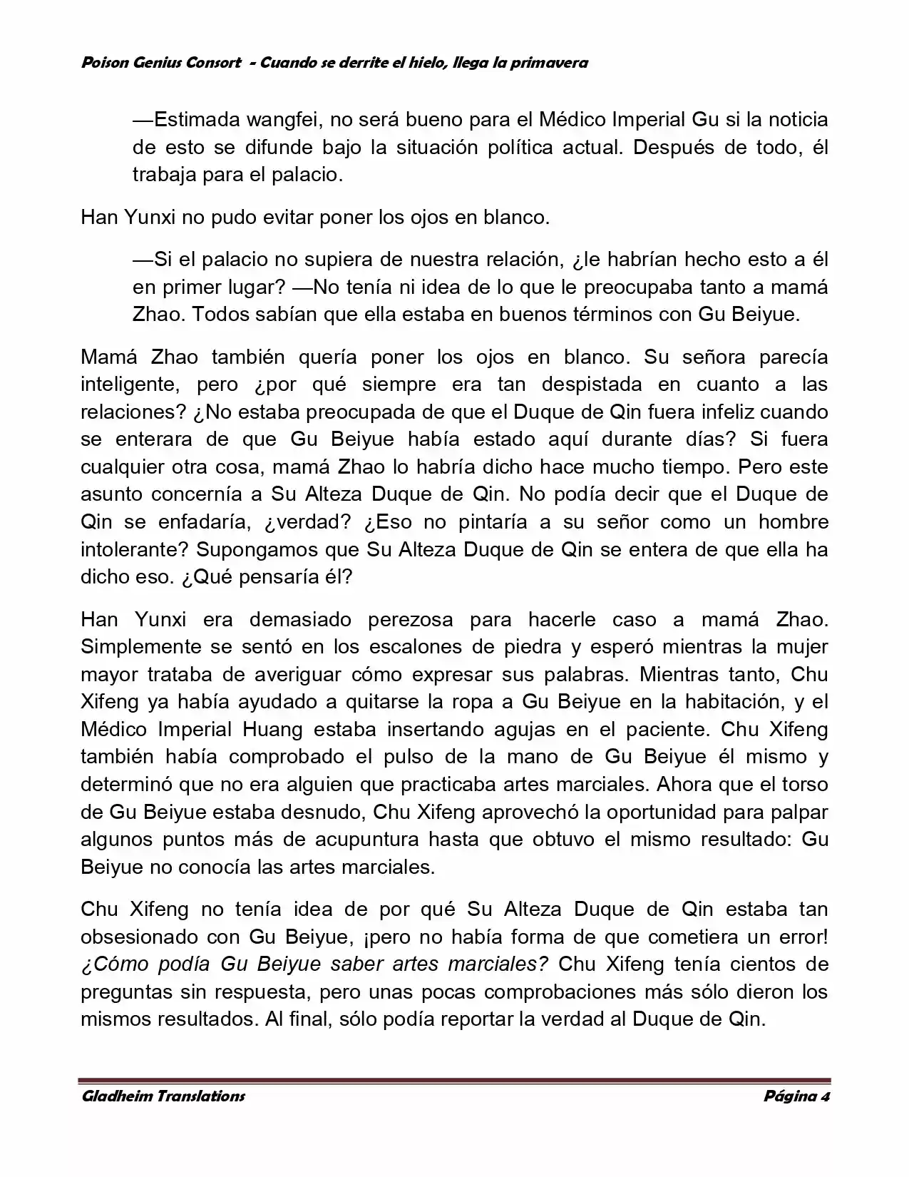 Poison Genious Consort (Novela) - Capítulo 341 - Página 4 - LectorTMOo
