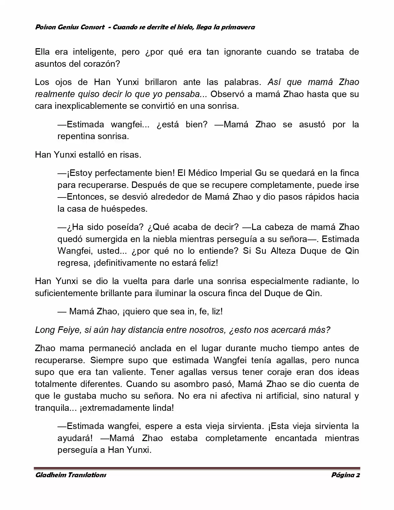 Poison Genious Consort (Novela) - Capítulo 342 - Página 2 - LectorTMOo