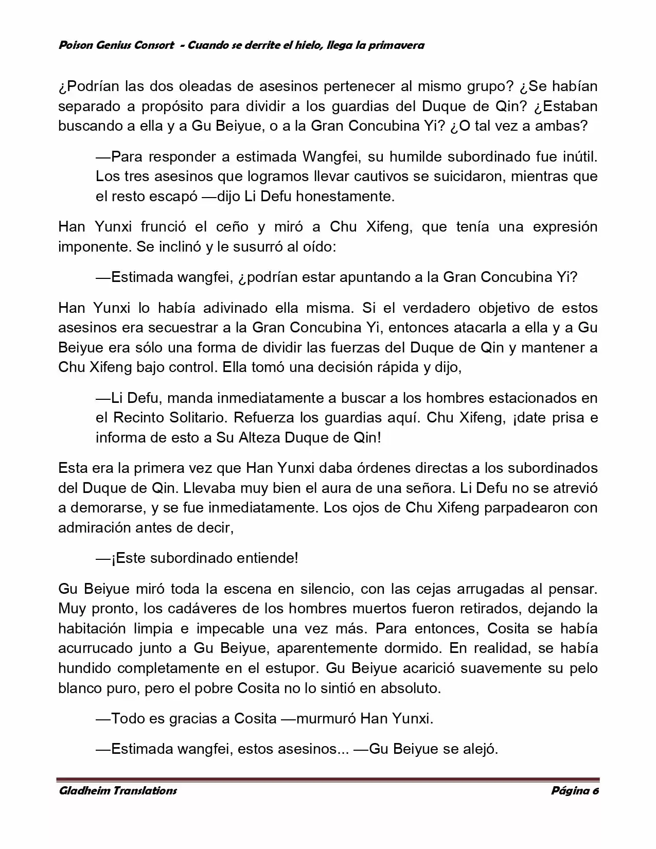 Poison Genious Consort (Novela) - Capítulo 343 - Página 4 - LectorTMOo