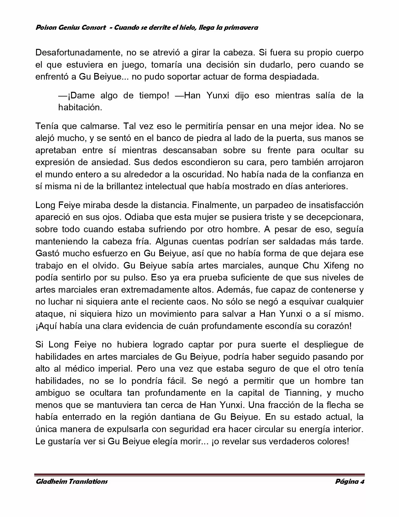 Poison Genious Consort (Novela) - Capítulo 344 - Página 4 - LectorTMOo