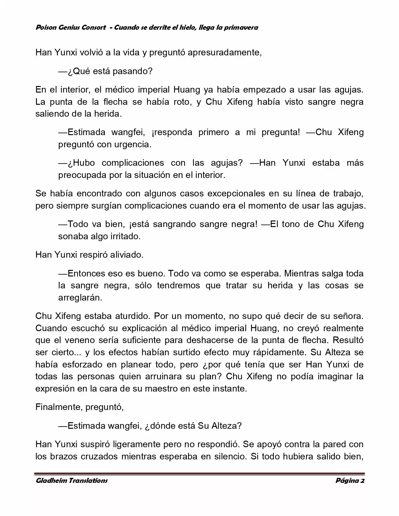 Poison Genious Consort (Novela) - Capítulo 346 - Página 2 - LectorTMOo