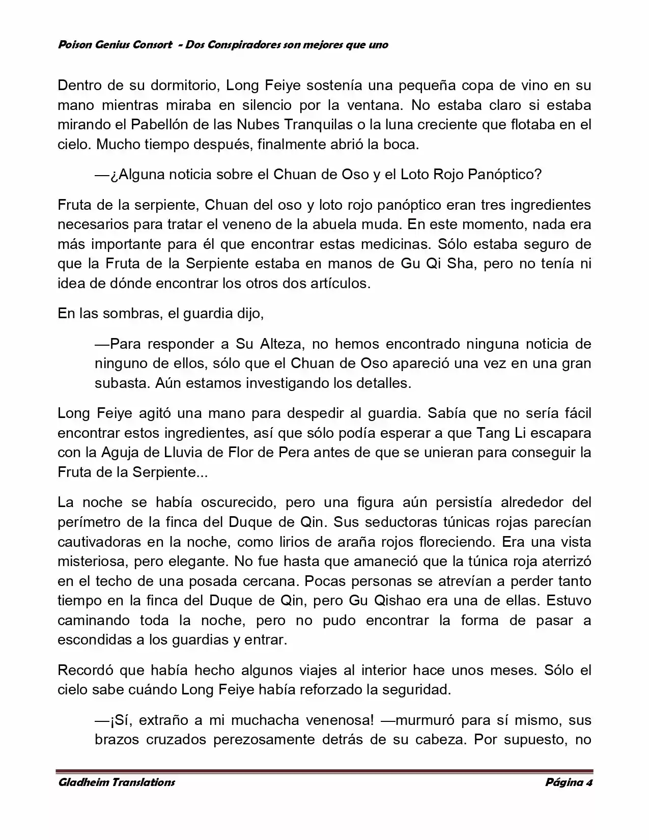 Poison Genious Consort (Novela) - Capítulo 348 - Página 3 - LectorTMOo