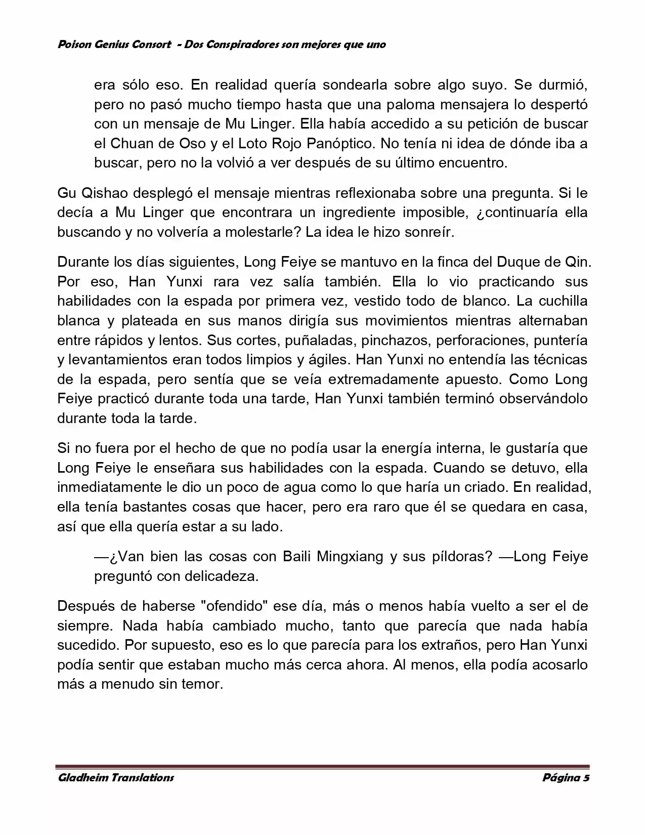 Poison Genious Consort (Novela) - Capítulo 348 - Página 4 - LectorTMOo