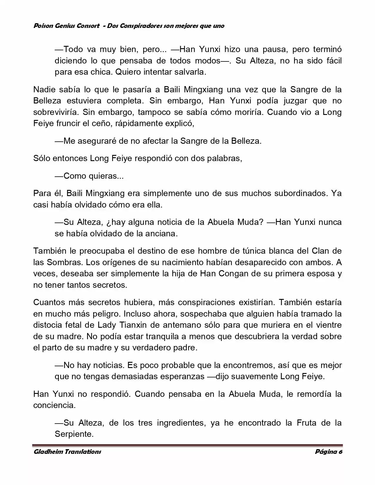 Poison Genious Consort (Novela) - Capítulo 348 - Página 5 - LectorTMOo