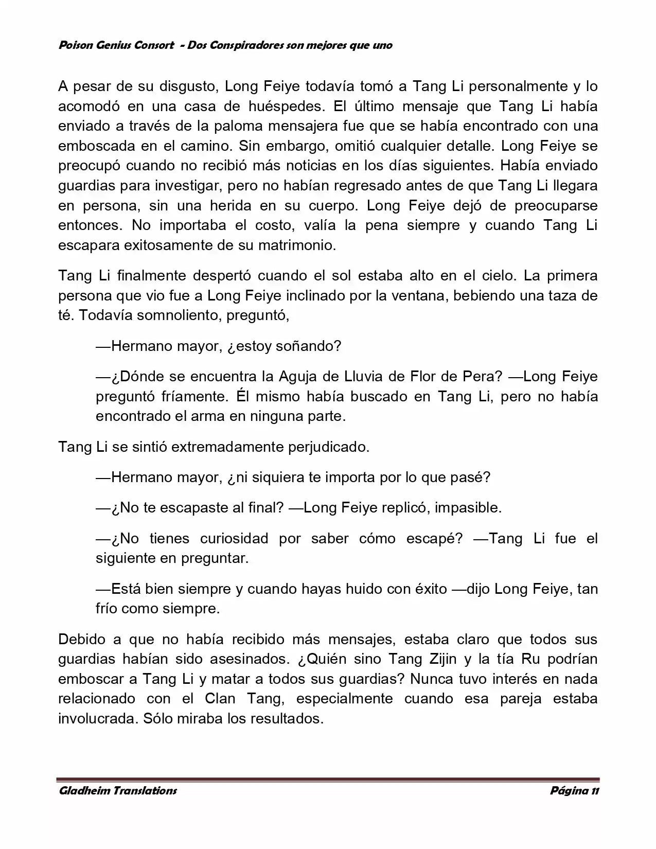 Poison Genious Consort (Novela) - Capítulo 348 - Página 10 - LectorTMOo