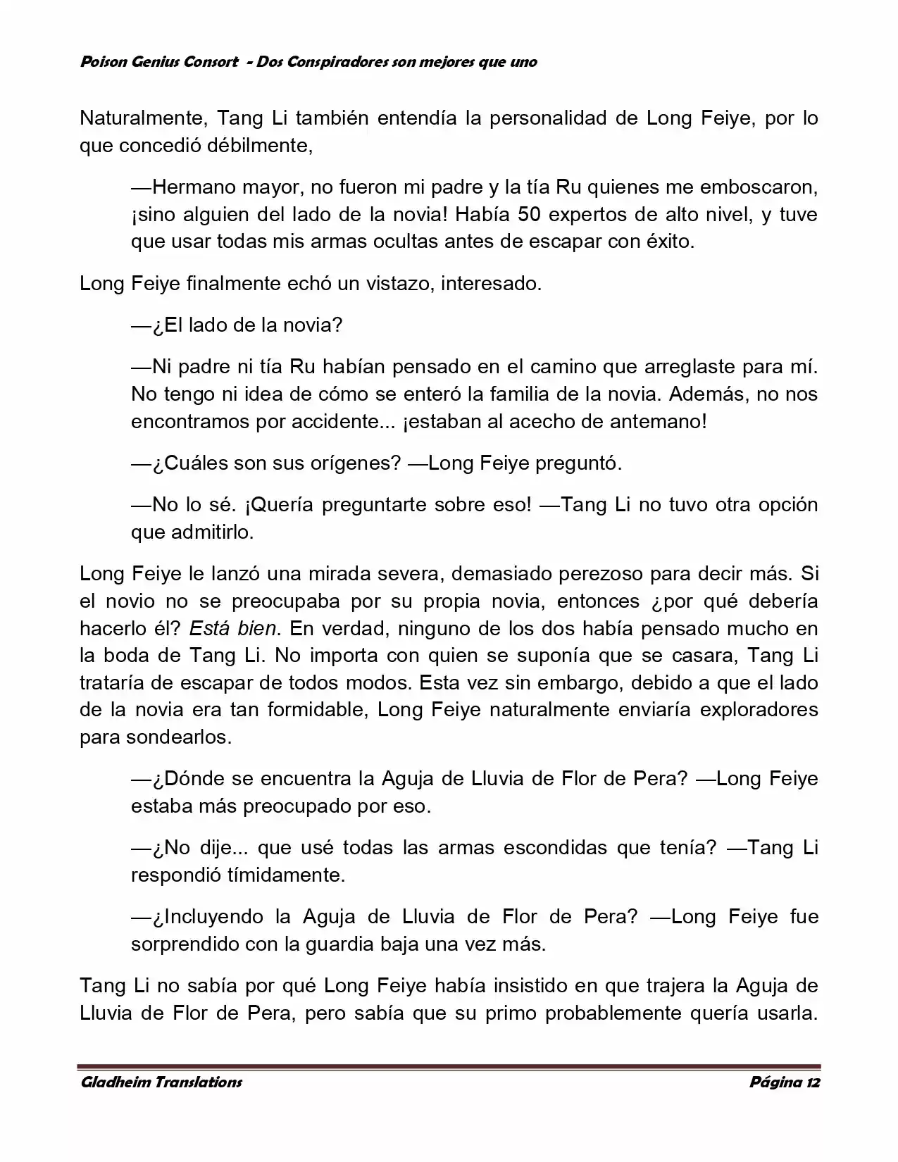 Poison Genious Consort (Novela) - Capítulo 348 - Página 11 - LectorTMOo