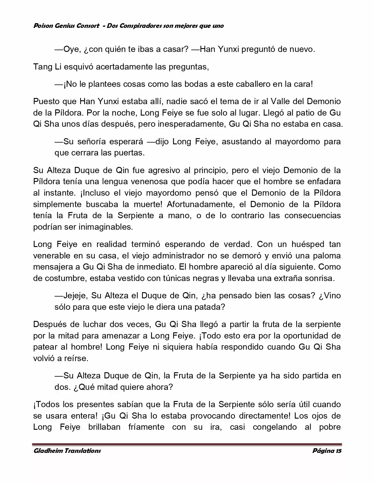 Poison Genious Consort (Novela) - Capítulo 348 - Página 14 - LectorTMOo