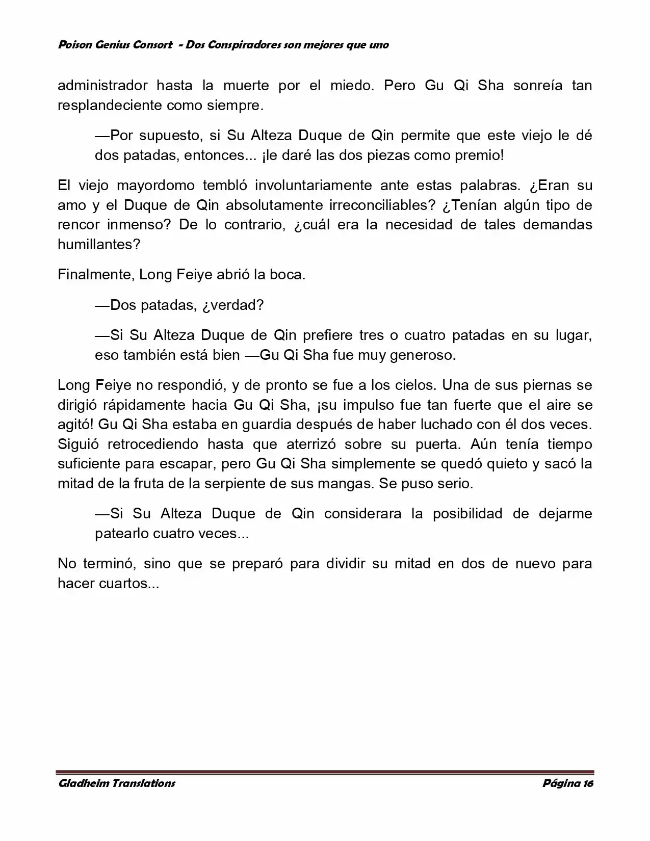 Poison Genious Consort (Novela) - Capítulo 348 - Página 15 - LectorTMOo