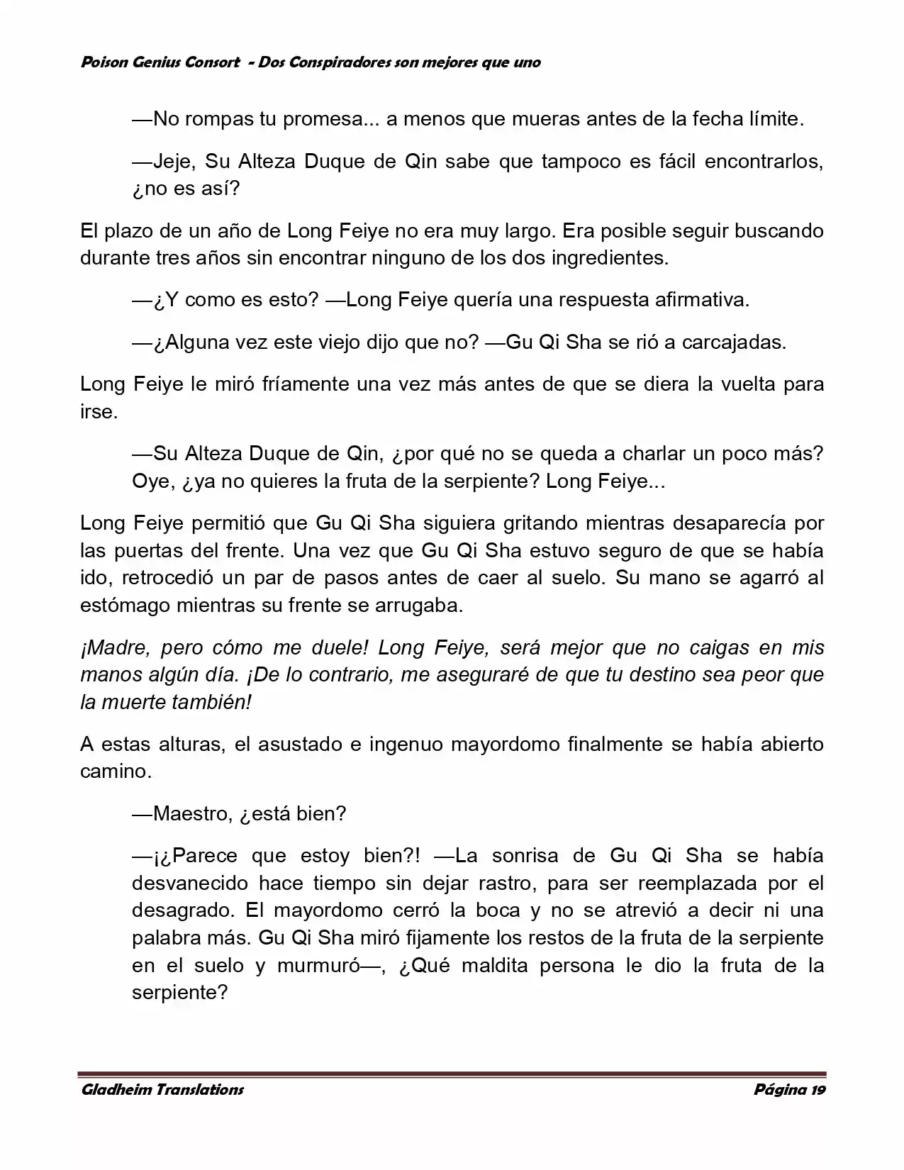 Poison Genious Consort (Novela) - Capítulo 348 - Página 18 - LectorTMOo