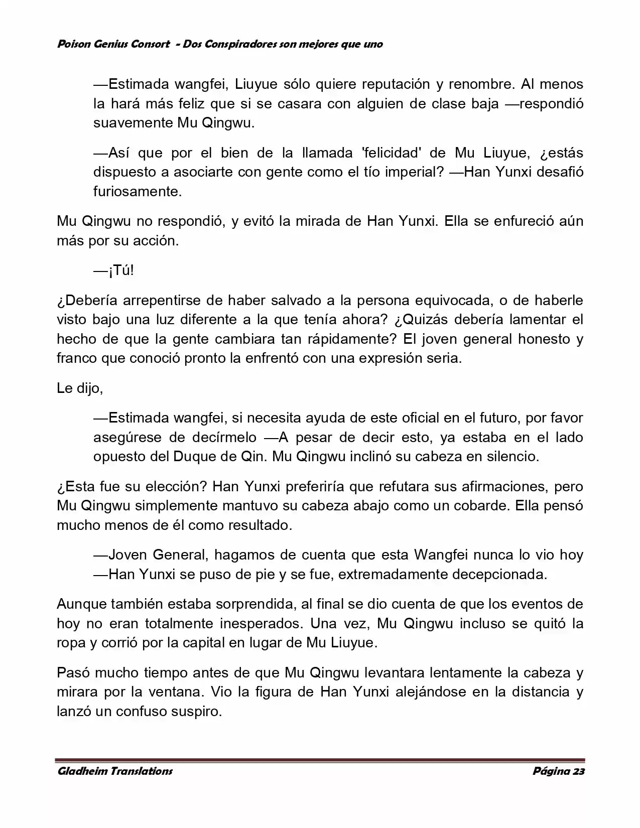 Poison Genious Consort (Novela) - Capítulo 348 - Página 22 - LectorTMOo
