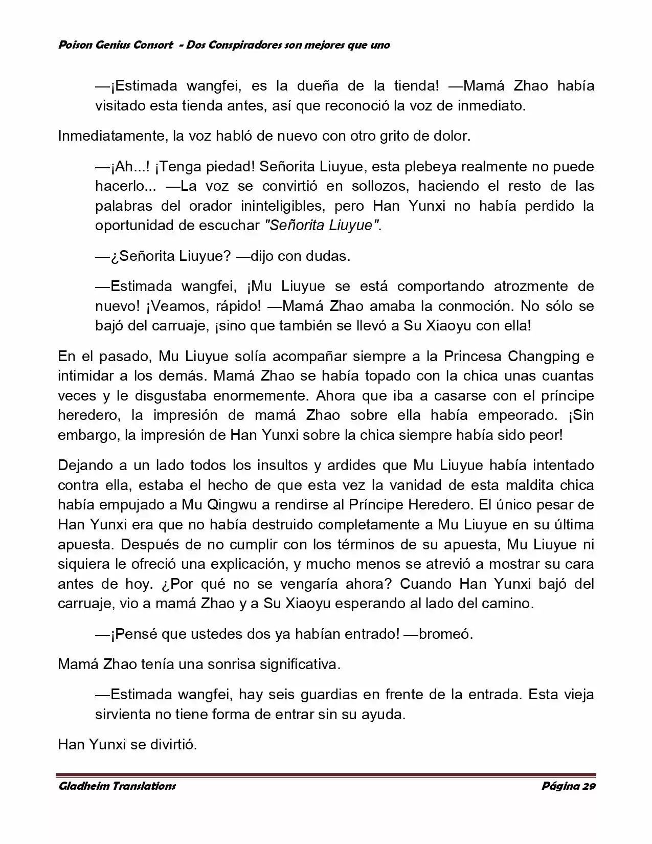 Poison Genious Consort (Novela) - Capítulo 348 - Página 28 - LectorTMOo
