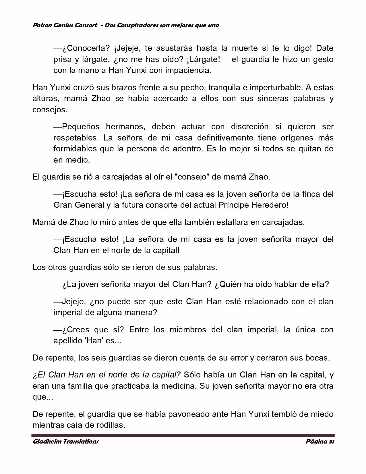 Poison Genious Consort (Novela) - Capítulo 348 - Página 30 - LectorTMOo