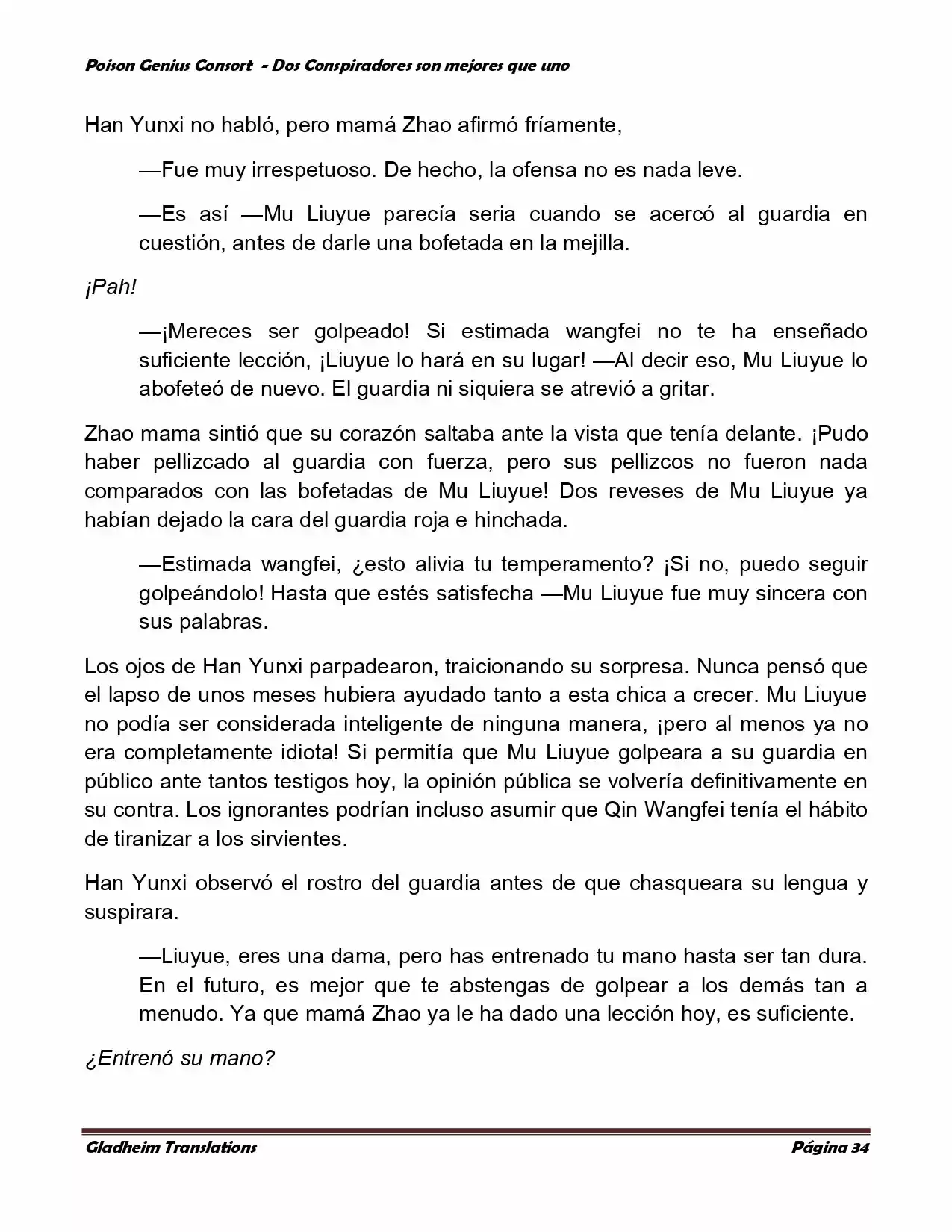 Poison Genious Consort (Novela) - Capítulo 348 - Página 33 - LectorTMOo